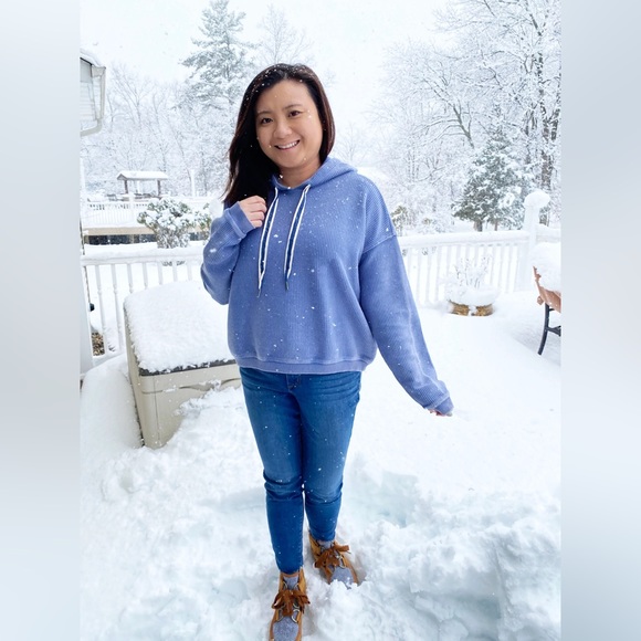 Aerie New Love Corded Hoodie - Picture 7 of 8